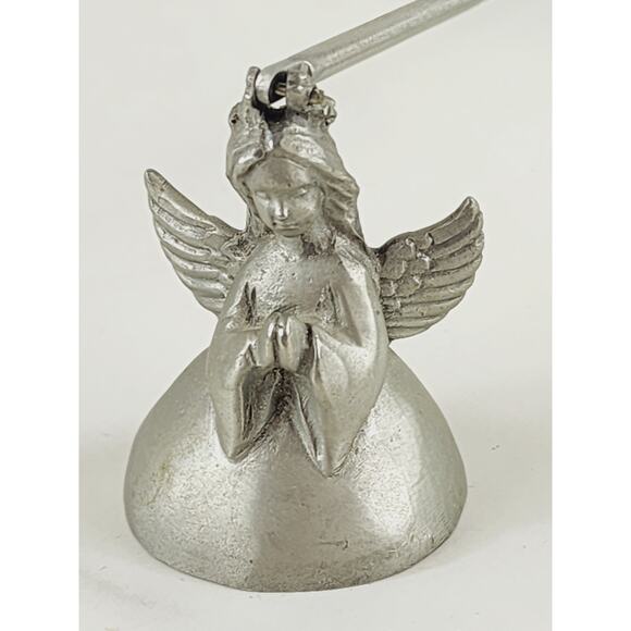 Rawcliffe Angel Candle Snuffer Extinguisher Pewter P. Davis 1979 Douter 8 3/4" - Picture 2 of 14